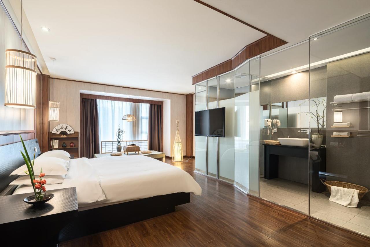 乐山上善居养心禅景酒店 Shangshan Zen Hotel Leshan Luaran gambar